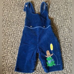 ✨SOLD✨ Vintage Boys Corduroy Overalls with Frog Patch